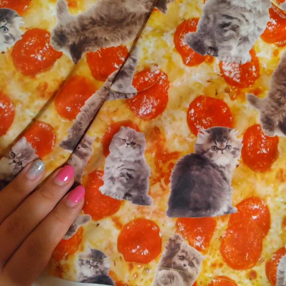 Rare Omighty Pizza Cat Shorts